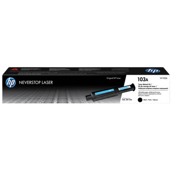 W1103A HP 103A svart toner - 5000 sidor - Original
