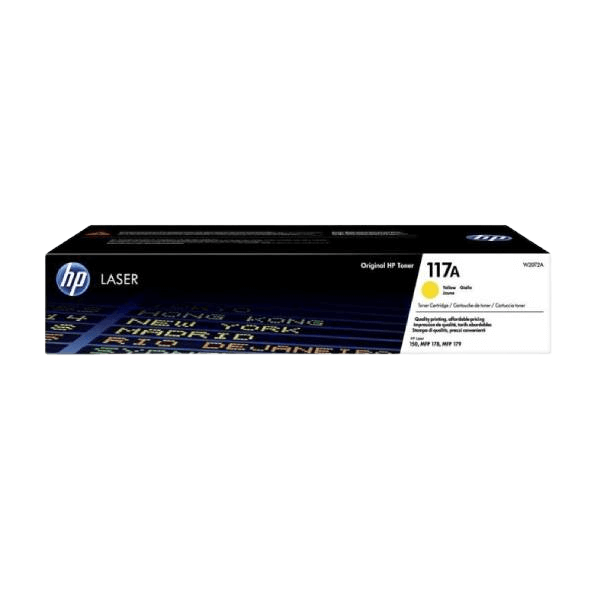 W2072A HP 117A gul toner - 700 sidor - Original