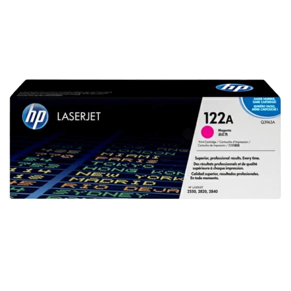 Q3963A HP 122A magenta toner - 4000 sidor - Original