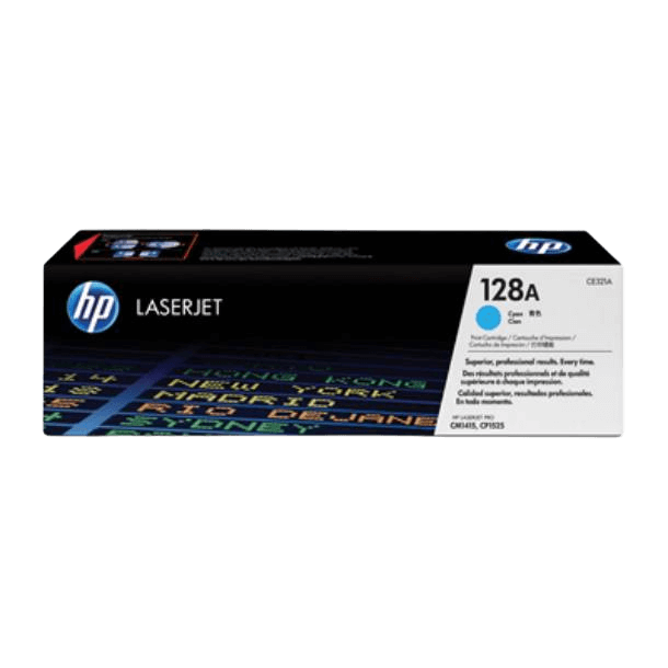 CE321A HP 128A cyan toner - 1300 sidor - Original