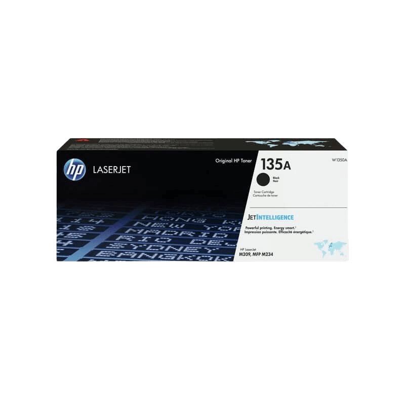 W1350A HP 135A svart toner - 1100 sidor - Original