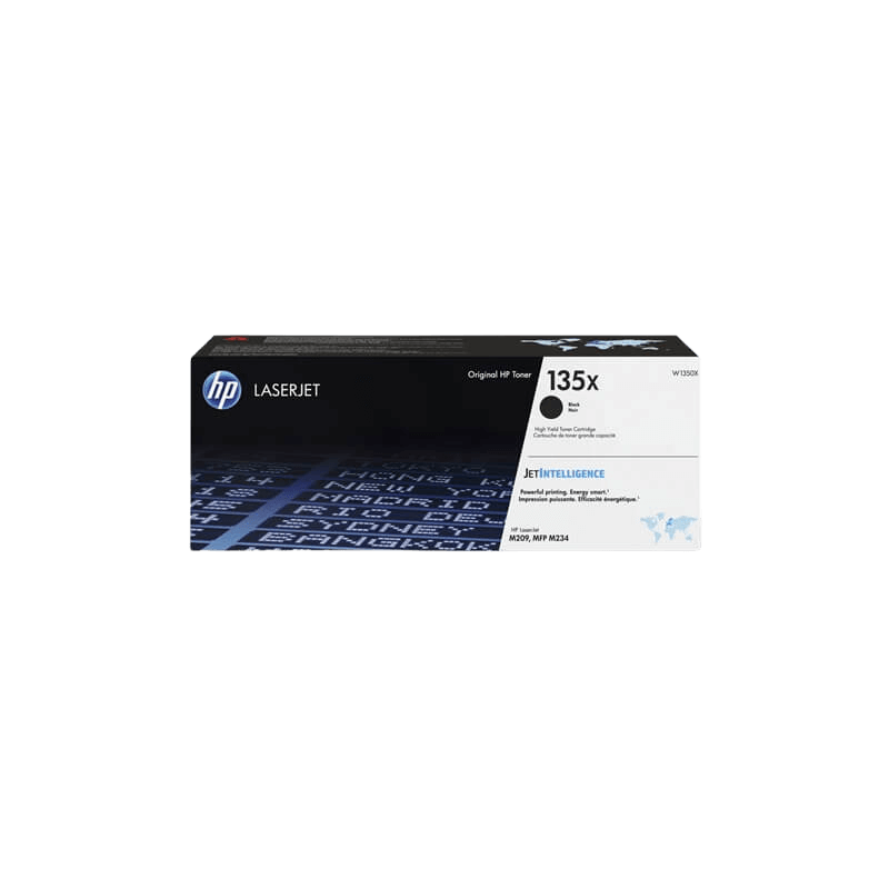 W1350X HP 135X svart XL toner - 2400 sidor - Original