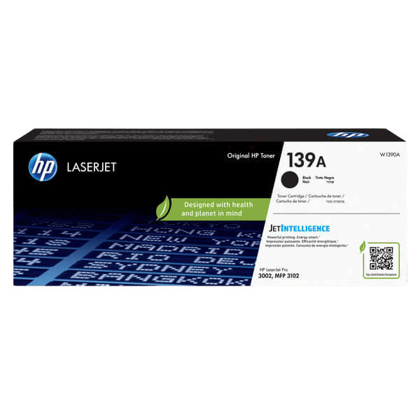 W1390A HP 139A svart toner - 1500 sidor - Original