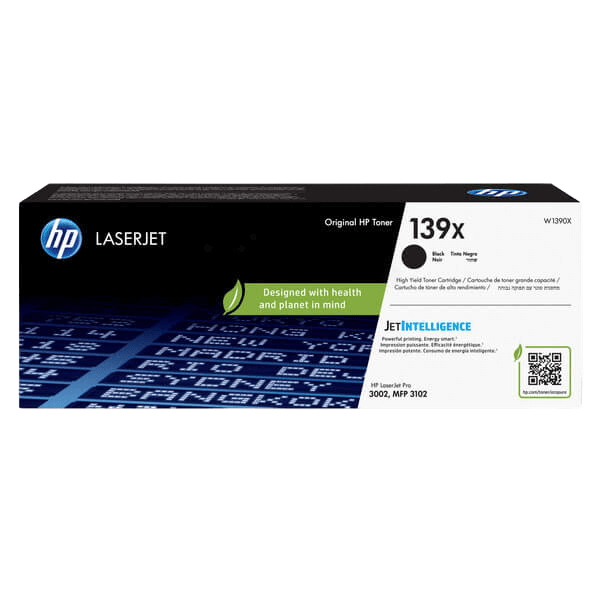 W1390X HP 139X svart XL toner - 4000 sidor - Original