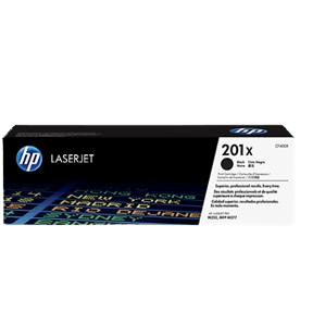 CF400X HP 201X svart XL toner - 2800 sidor - Original