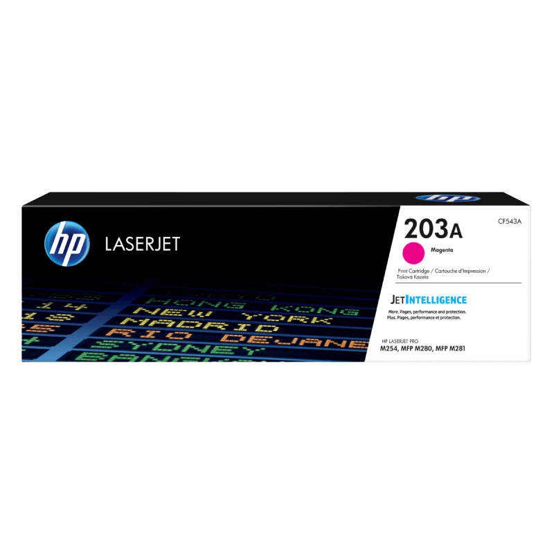 CF543A HP 203A magenta toner - 1300 sidor - Original