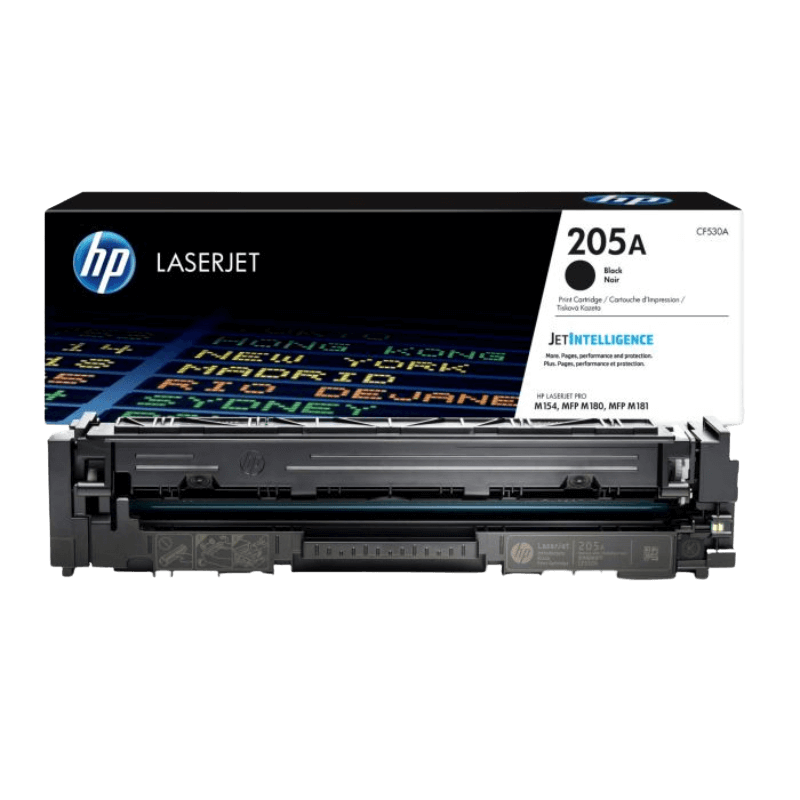 CF530A HP 205A svart toner - 1100 sidor - Original