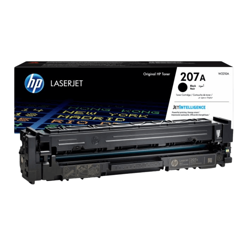 W2210A HP 207A svart toner - 1350 sidor - Original