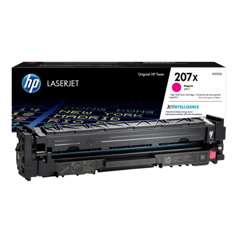 W2213X HP 207X magenta XL toner - 2450 sidor - Original