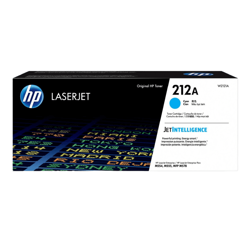 W2121A HP 212A cyan toner - 4500 sidor - Original
