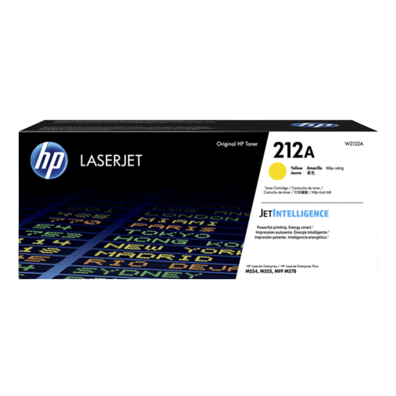 W2122A HP 212A gul toner - 4500 sidor - Original