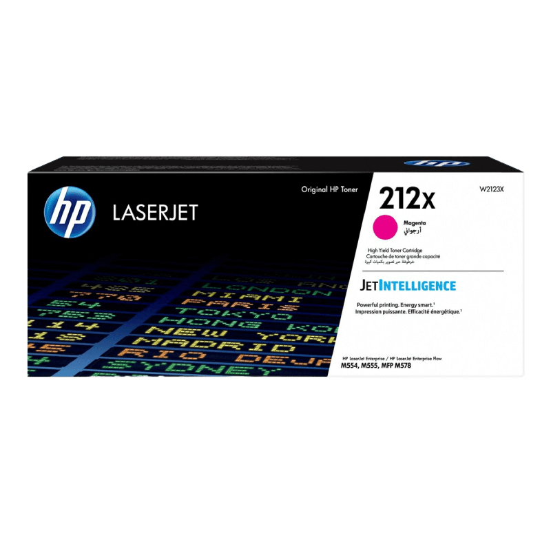 W2123X HP 212X magenta XL toner - 10000 sidor - Original