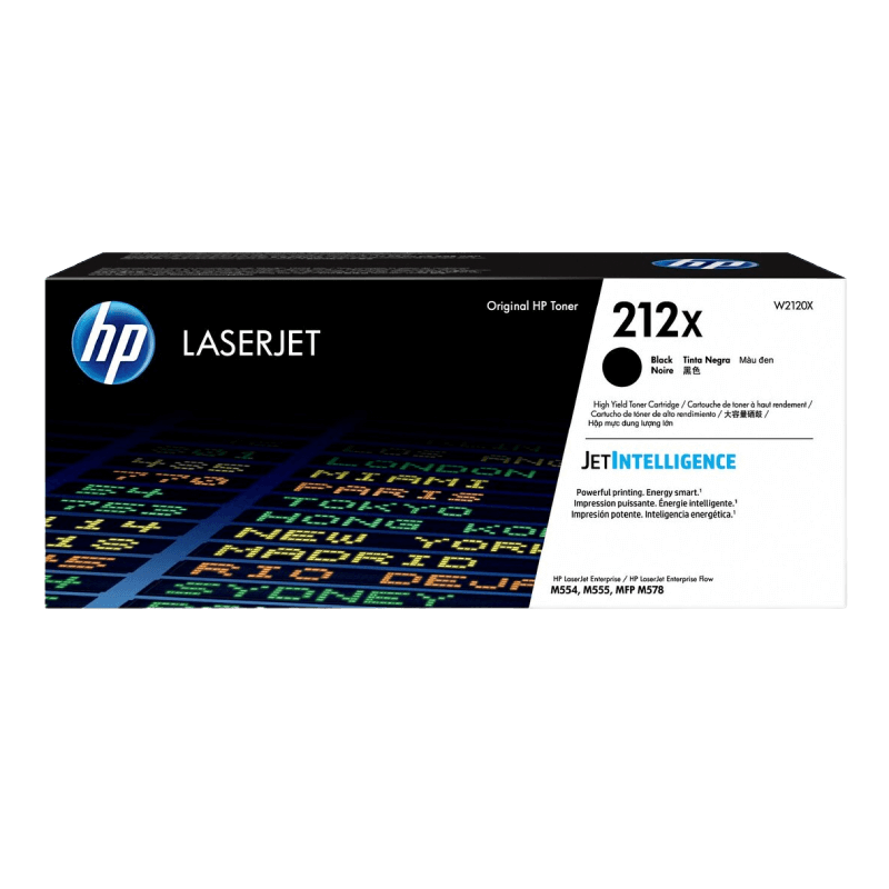 W2120X HP 212X svart XL toner - 13000 sidor - Original