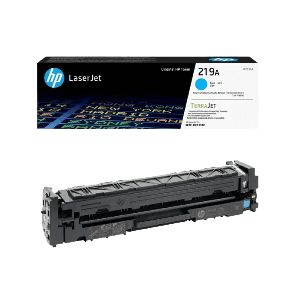 W2191A HP 219A cyan toner - 1200 sidor - Original