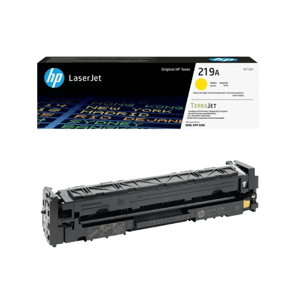 W2192A HP 219A gul toner - 1200 sidor - Original