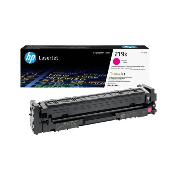 W2193X HP 219X magenta XL toner - 2500 sidor - Original