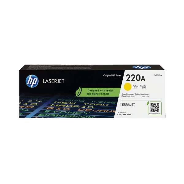 W2202A HP 220A gul toner - 1800 sidor - Original