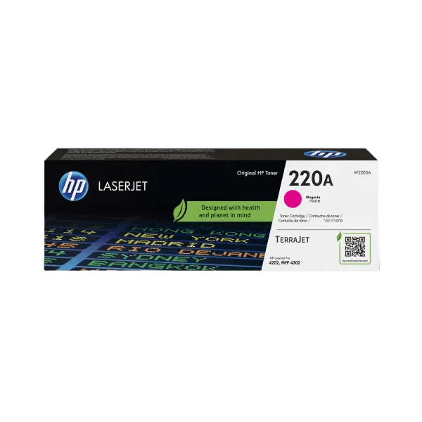 W2203A HP 220A magenta toner - 1800 sidor - Original
