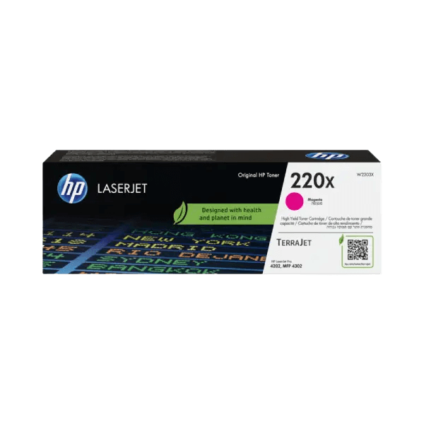 W2203X HP 220X magenta XL toner - 5500 sidor - Original