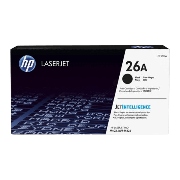 CF226A HP 26A svart toner - 3100 sidor - Original