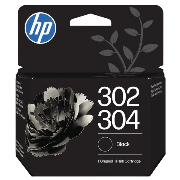 B7RT7AE HP 302/304 svart Skrivarpatron - Original