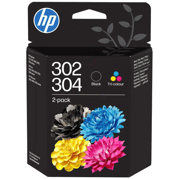 B82L1AE HP 302/304 CMYK Skrivarpatron - Original