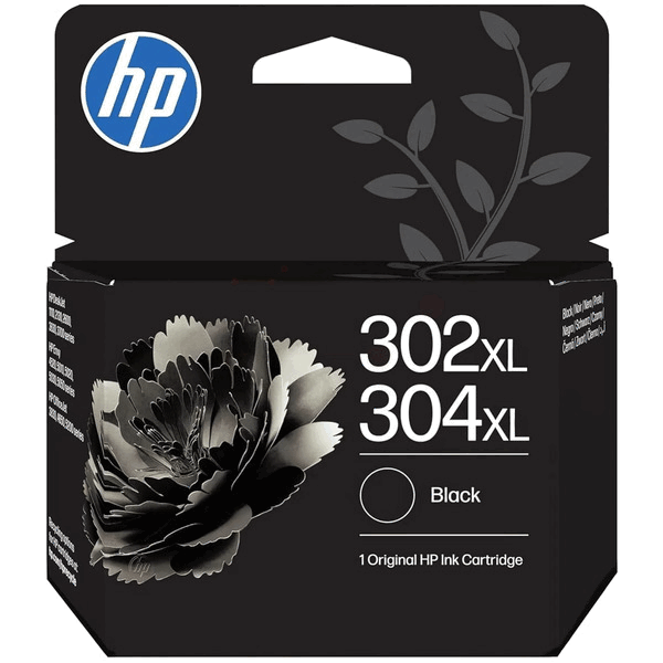 B7RT9AE HP 302XL/304XL svart Skrivarpatron - Original