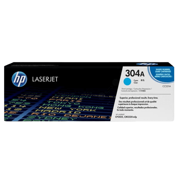 CC531A HP 304A cyan XL toner - 2800 sidor - Original