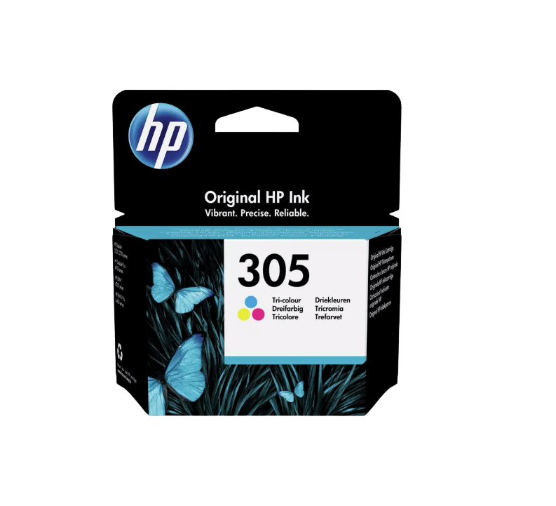 3YM60AE HP 305 3 färger i en Skrivarpatron - 2 ml. - Original