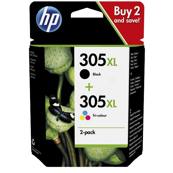 6ZA94AE HP 305 CMYK XL Skrivarpatron - 440 sidor - Original