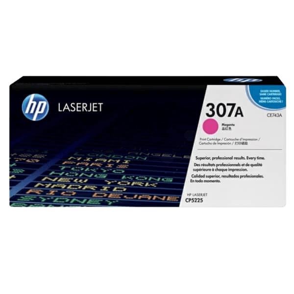 CE743A HP 307A magenta toner - 7300 sidor - Original