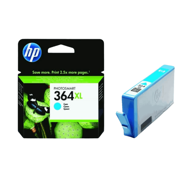 CB323EE HP 364XL cyan Skrivarpatron - 6 ml. - Original