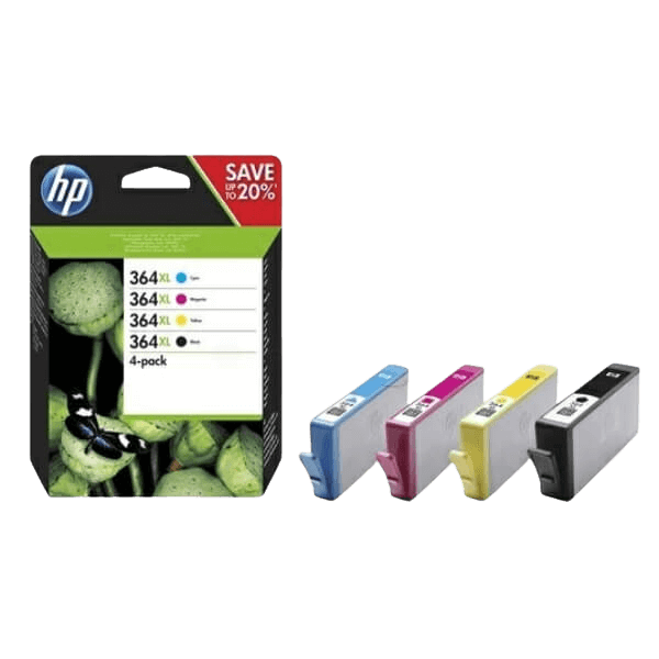 N9J74AE HP 364XL CMYK Skrivarpatron - 2800 sidor - Original