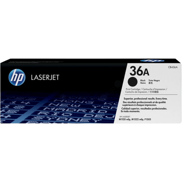 CB436A HP 36A svart toner - 2000 sidor - Original