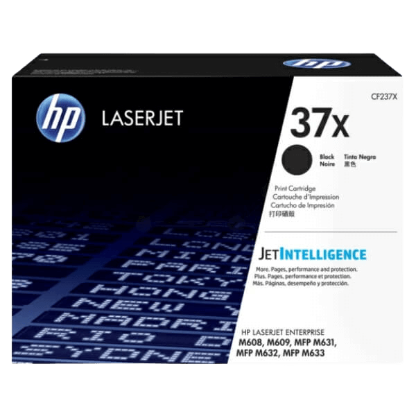 CF237X HP 37X svart XL toner - 25000 sidor - Original