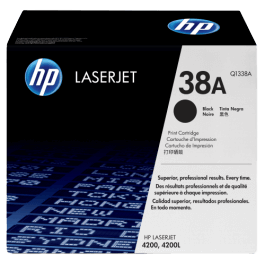 Q1338A HP 38A svart toner - 12000 sidor - Original