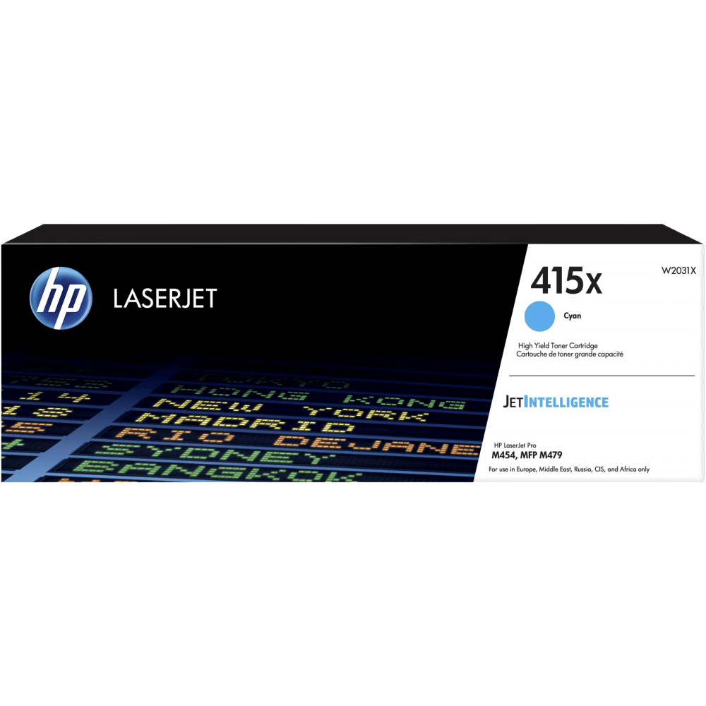 W2031X HP 415X cyan XL toner - 6000 sidor - Original