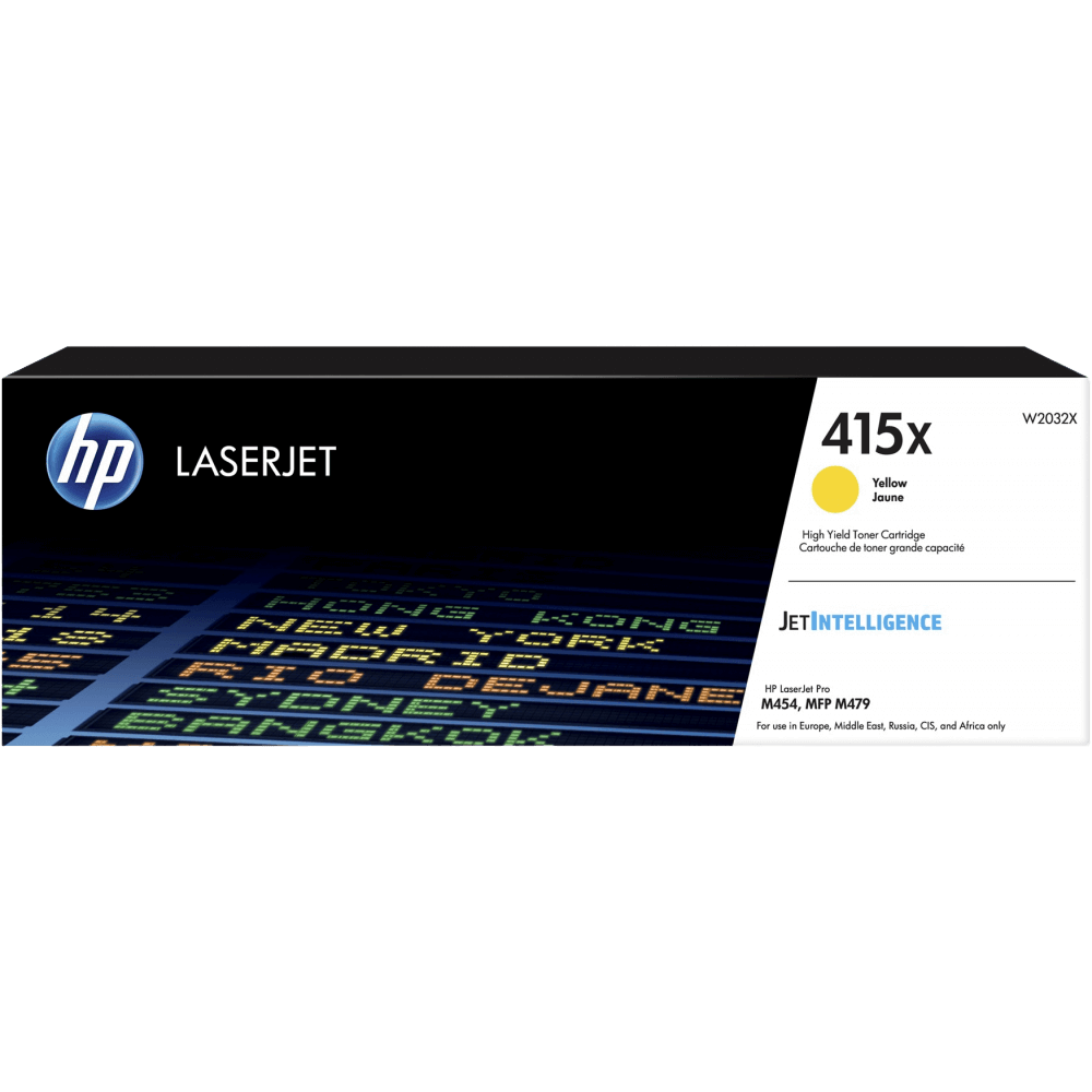 W2032X HP 415X gul XL toner - 6000 sidor - Original