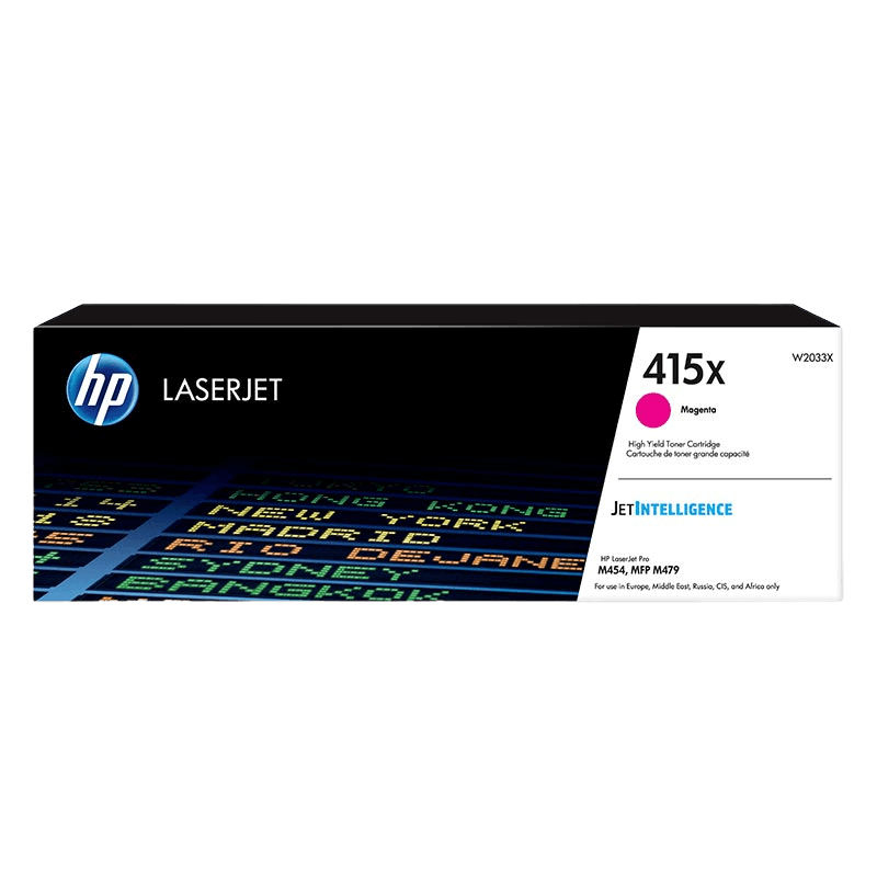 W2033X HP 415X magenta XL toner - 6000 sidor - Original