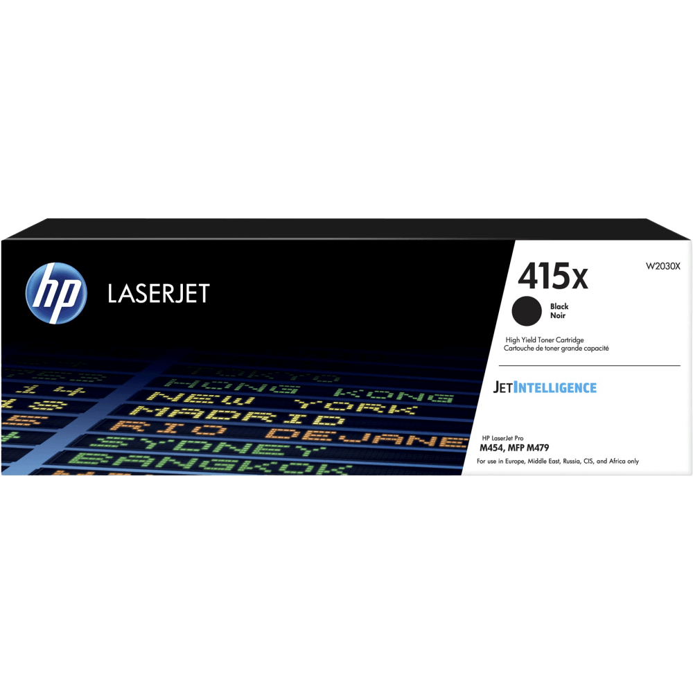 W2030X HP 415X svart XL toner - 7500 sidor - Original