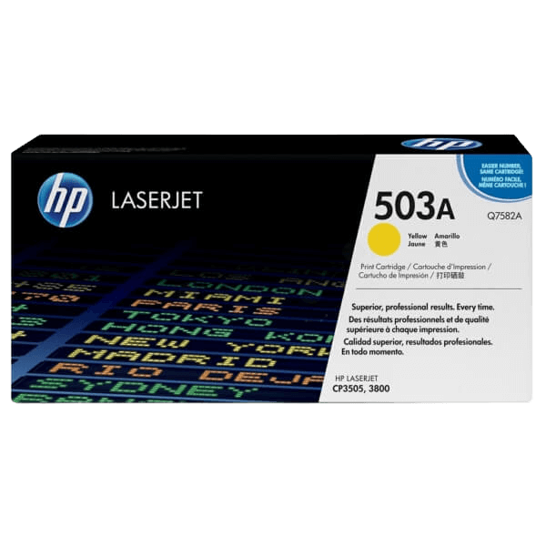 Q7582A HP 503A gul toner - 6000 sidor - Original