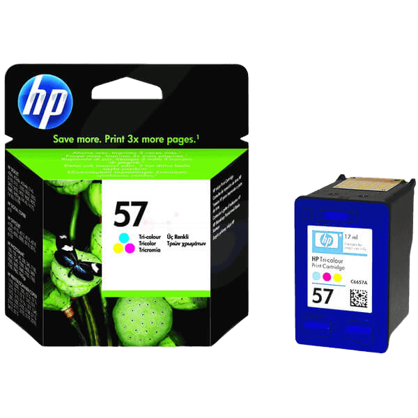 C6657AE HP 57 3 färger i en XL Skrivarpatron - 17 ml. - Original