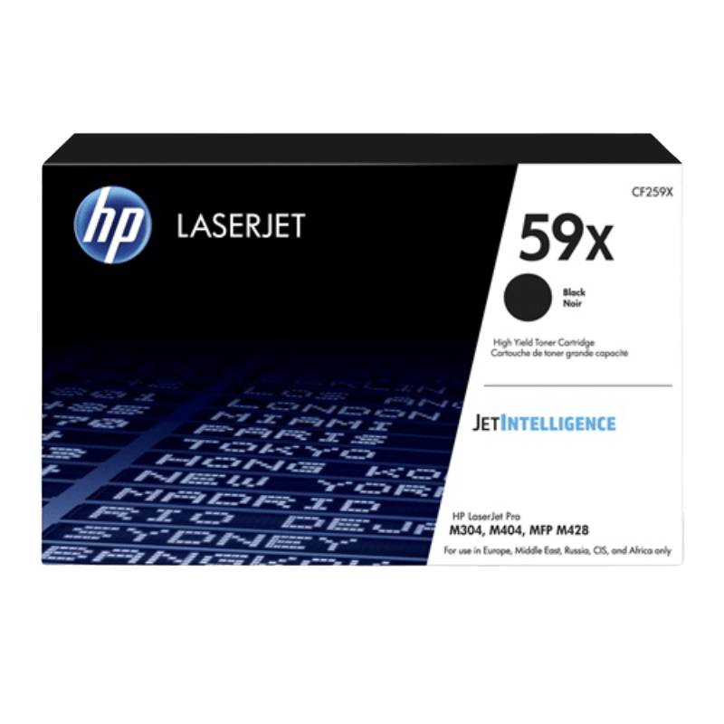 CF259X HP 59X svart XL toner - 10000 sidor - Original
