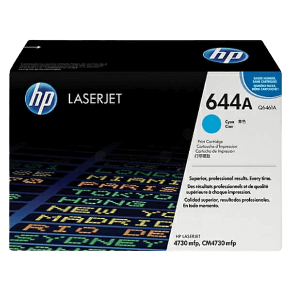 Q6461A HP 644A cyan toner - 12000 sidor - Original