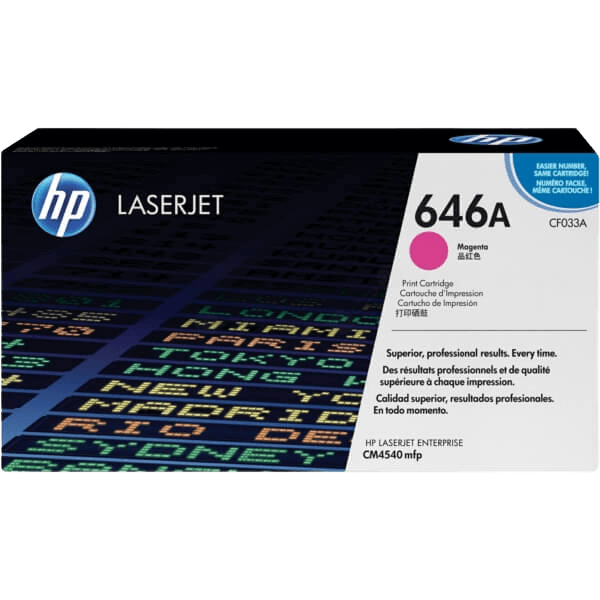 CF033A HP 646A magenta toner - 11000 sidor - Original