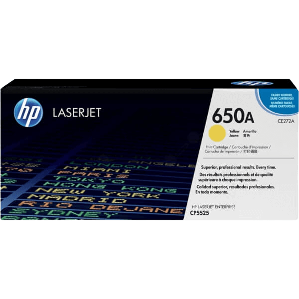 CE272A HP 650A gul toner - 15000 sidor - Original