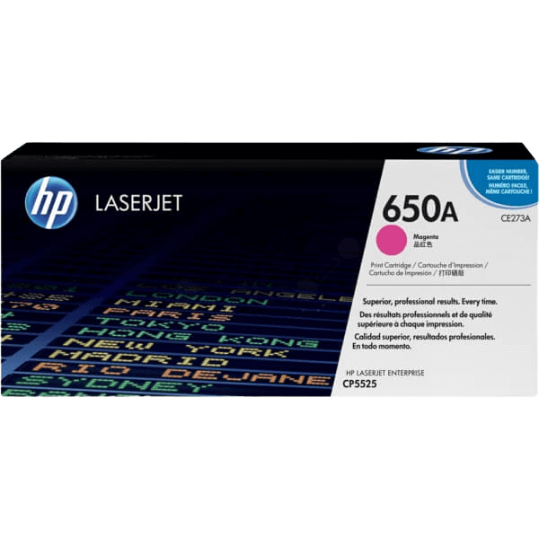 CE273A HP 650A magenta toner - 15000 sidor - Original