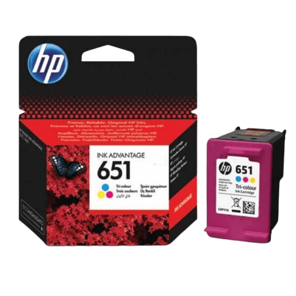 C2P11AE HP 651 3 färger i en Skrivarpatron - 300 sidor - Original