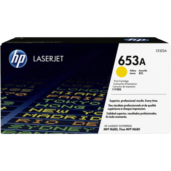 CF322A HP 653A gul toner - 16000 sidor - Original