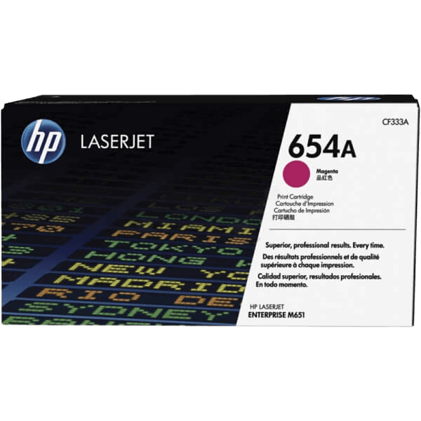CF333A HP 654A magenta toner - 15000 sidor - Original